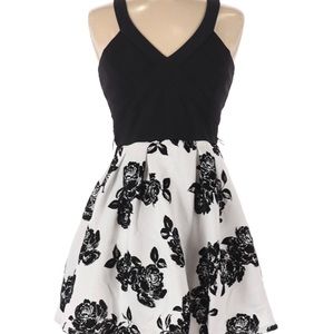 Short black Homecoming dress